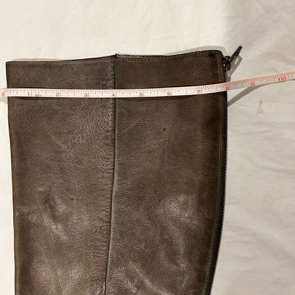 Enzo Angiolini knee high taupe leather boot. Karissa style size 9.5 FUC - Picture 9 of 10